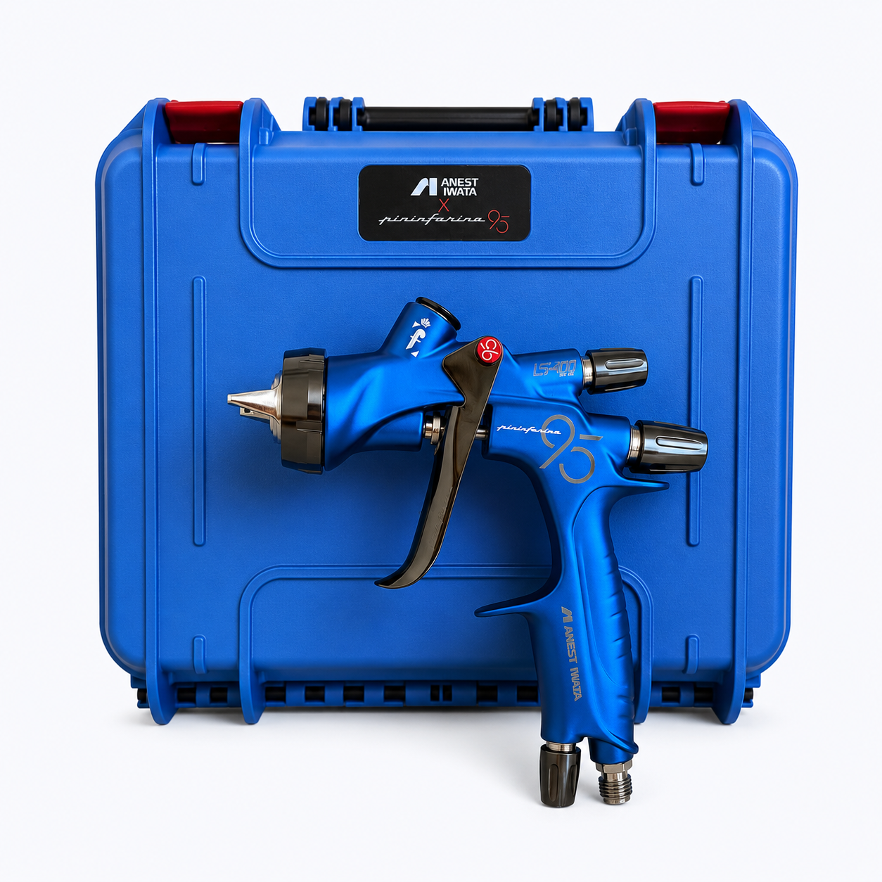 Anest Iwata LS-400 Series 2 HVLP 1.3 ETS + HVC – Édition Limitée Pininfarina95 PRO SET