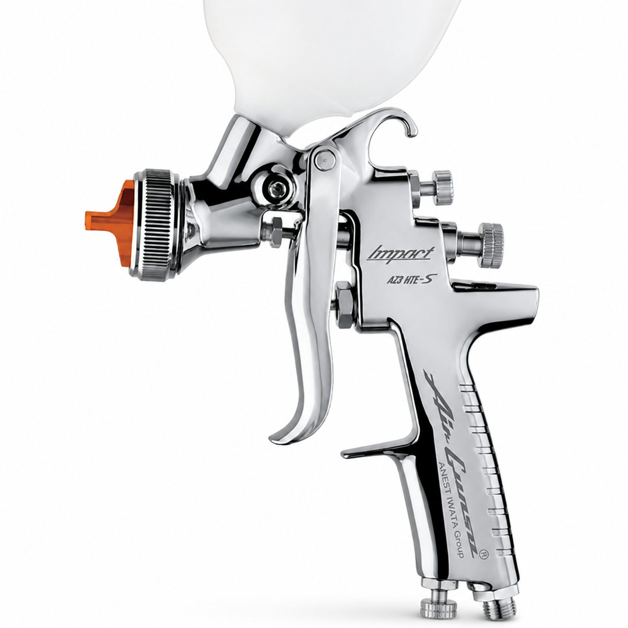 IWATA AirGunsa AZ3 HTE-S IMPACT Chrome