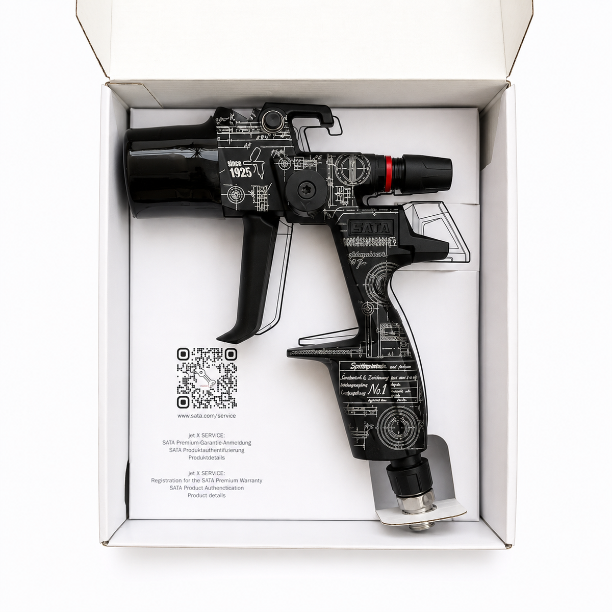Pistolet SATA jet X – RP 1.2 I, édition 100 ans